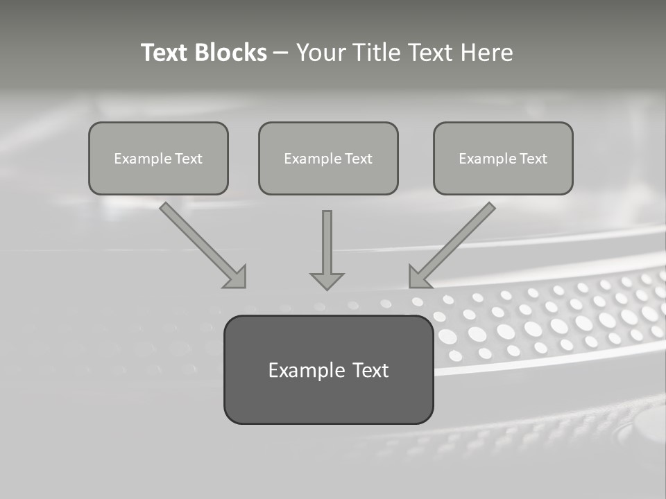 Turntable PowerPoint Template