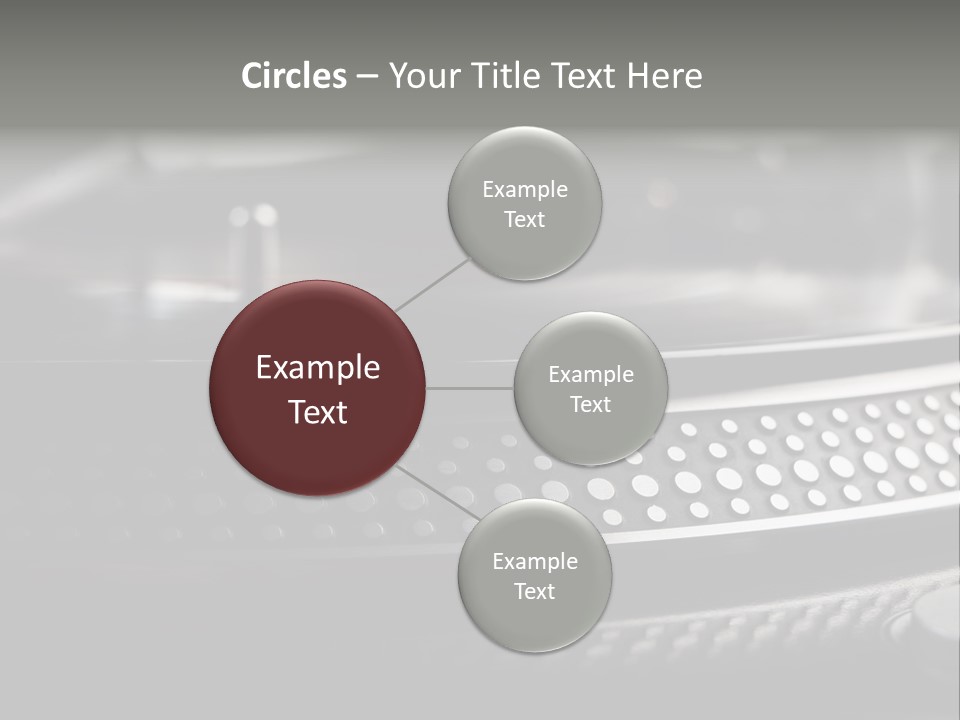 Turntable PowerPoint Template