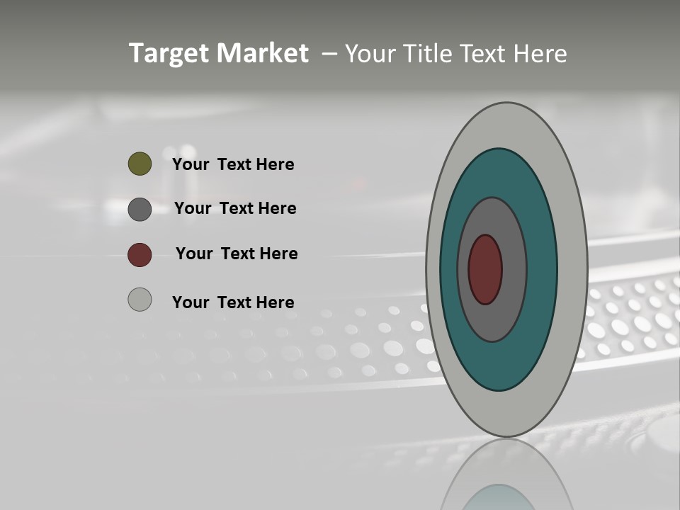 Turntable PowerPoint Template