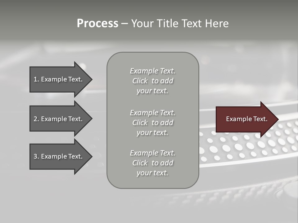 Turntable PowerPoint Template