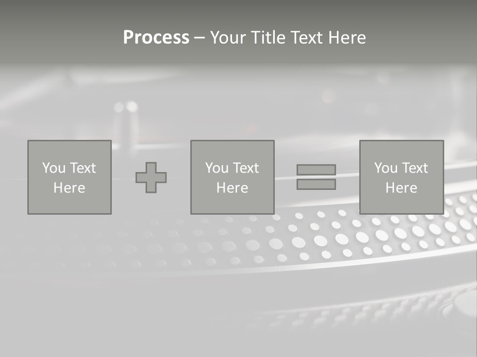 Turntable PowerPoint Template