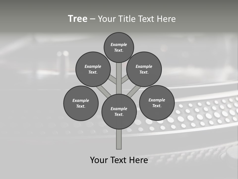 Turntable PowerPoint Template