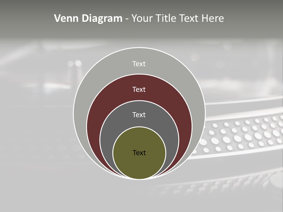 Turntable PowerPoint Template