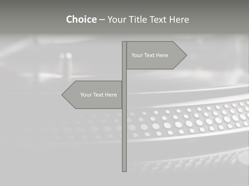 Turntable PowerPoint Template