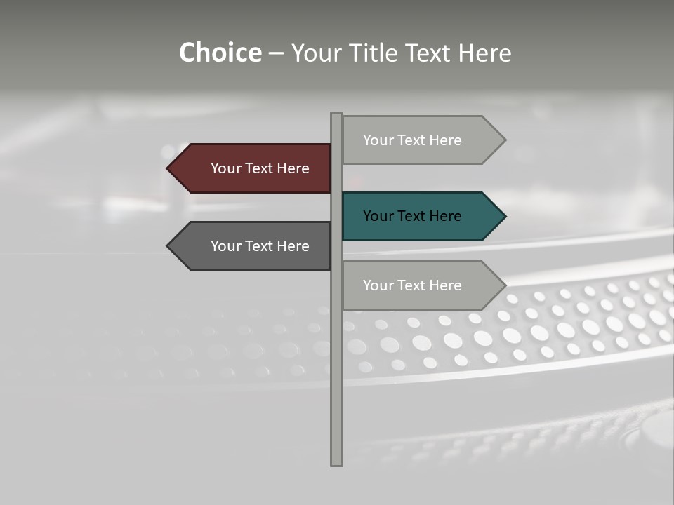Turntable PowerPoint Template
