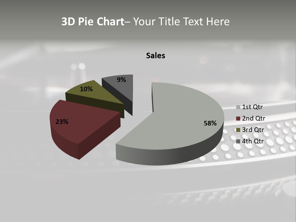 Turntable PowerPoint Template