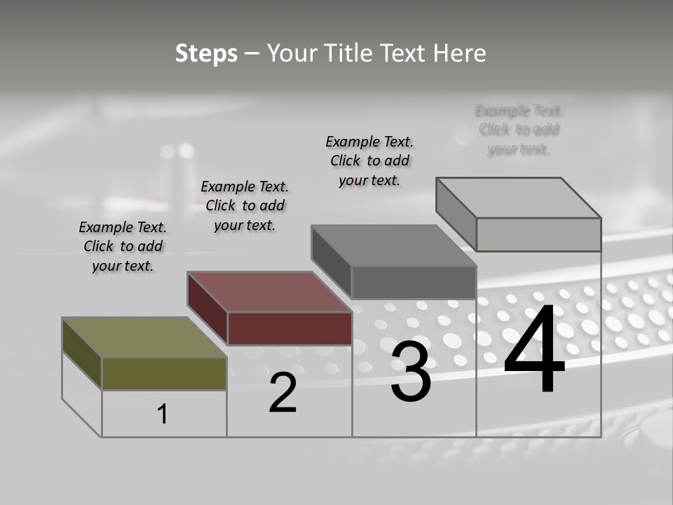 Turntable PowerPoint Template