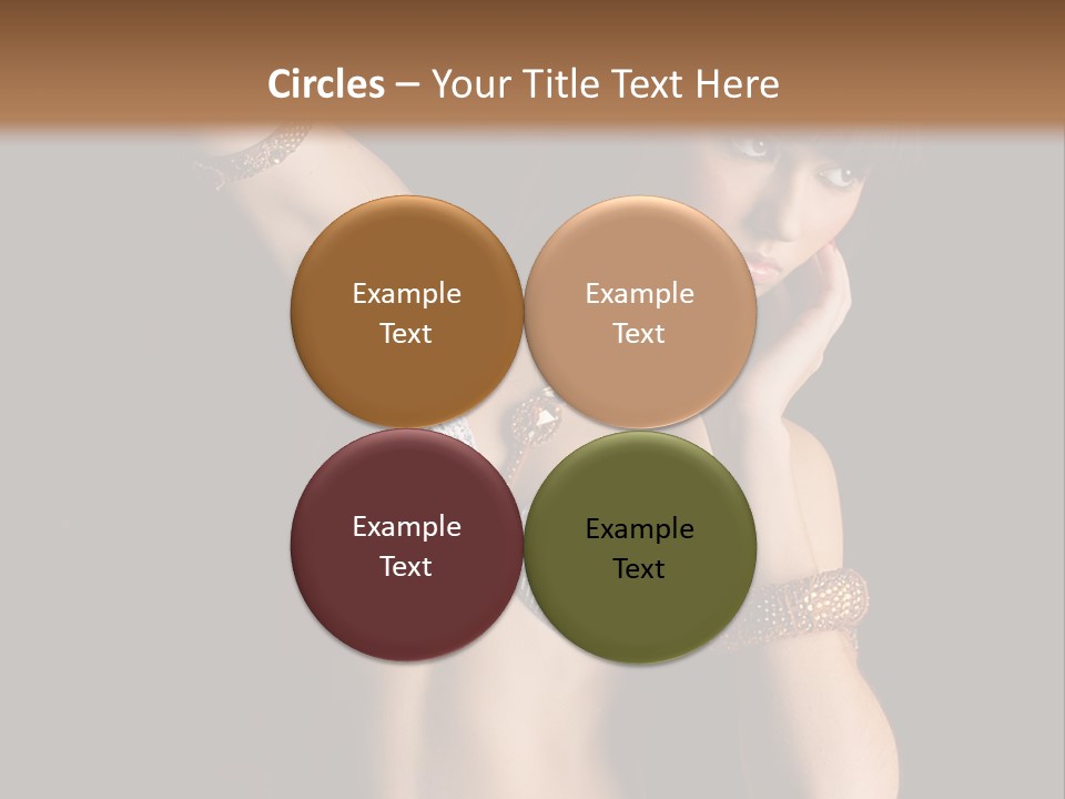 Dj Girl PowerPoint Template