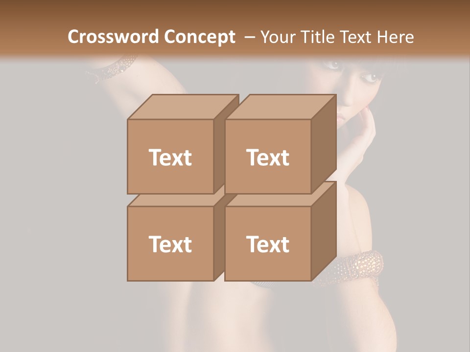 Dj Girl PowerPoint Template