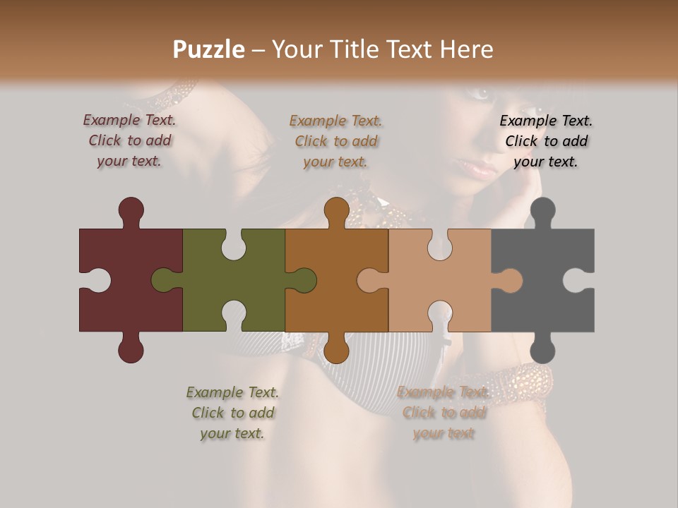 Dj Girl PowerPoint Template