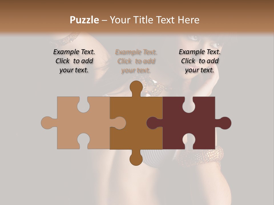 Dj Girl PowerPoint Template