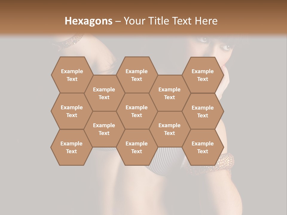 Dj Girl PowerPoint Template