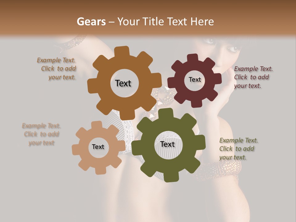 Dj Girl PowerPoint Template