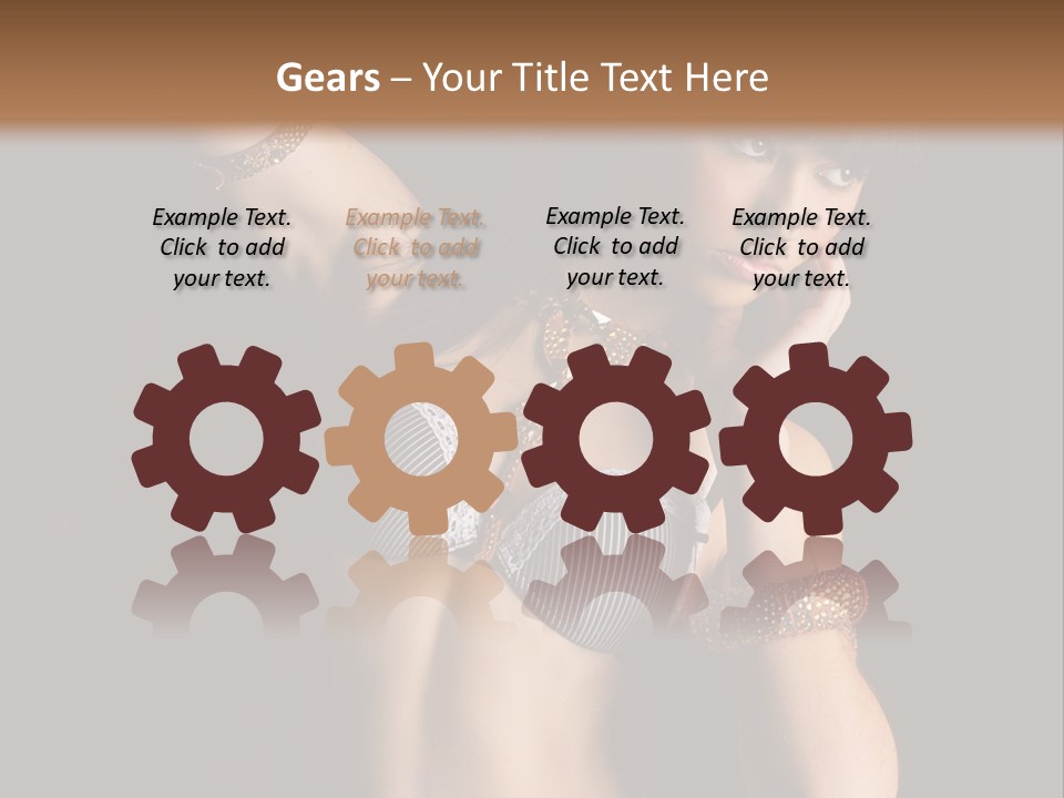 Dj Girl PowerPoint Template