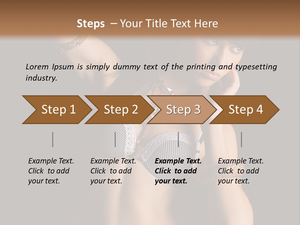 Dj Girl PowerPoint Template