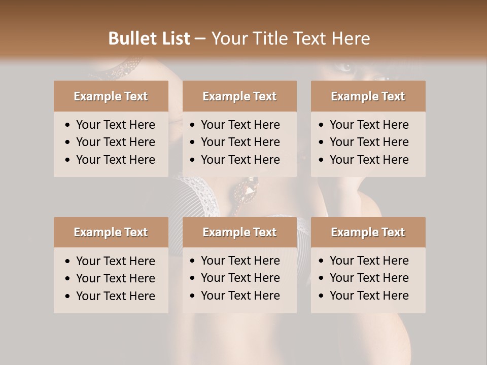 Dj Girl PowerPoint Template