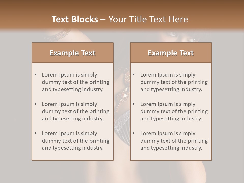 Dj Girl PowerPoint Template