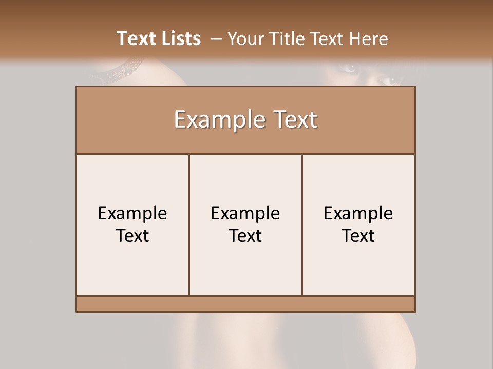 Dj Girl PowerPoint Template