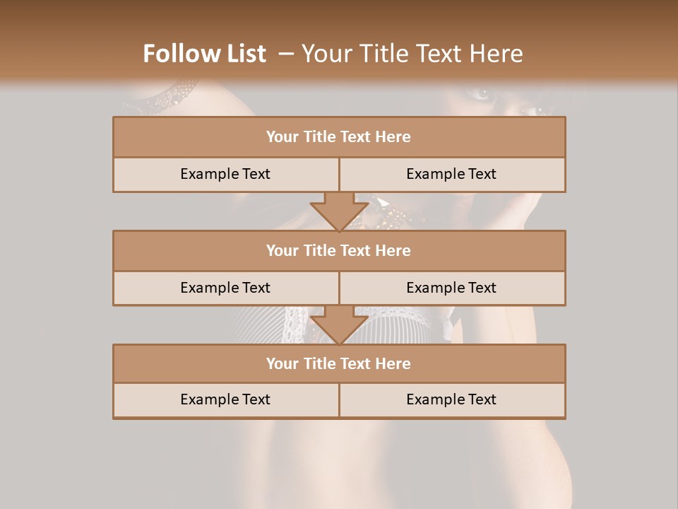 Dj Girl PowerPoint Template