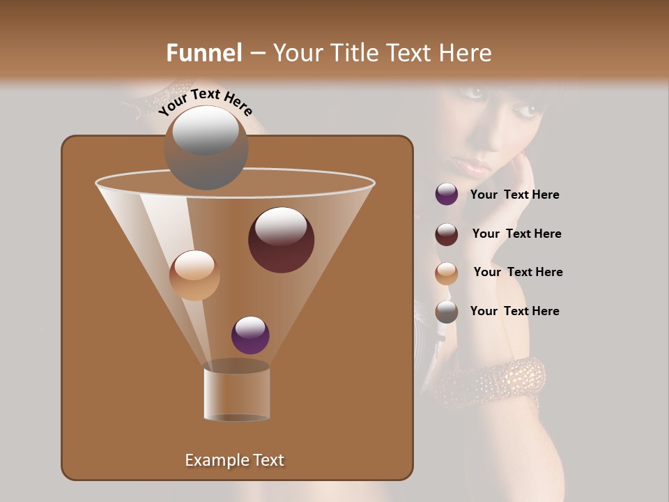 Dj Girl PowerPoint Template