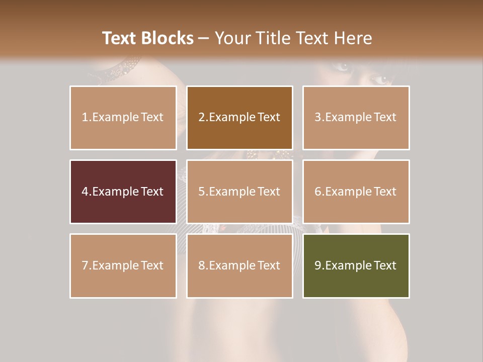 Dj Girl PowerPoint Template