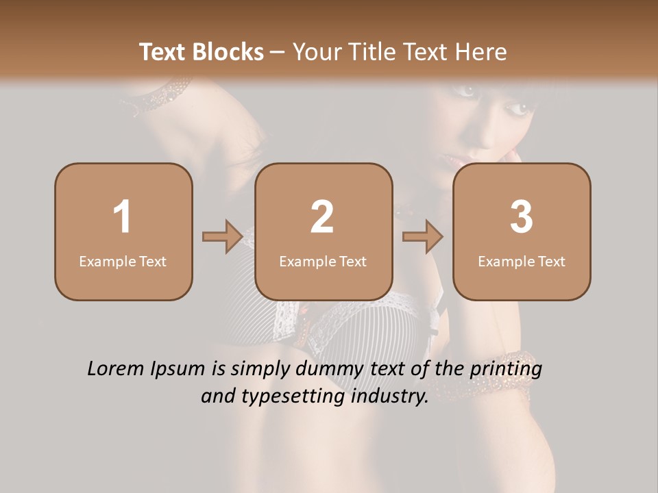 Dj Girl PowerPoint Template