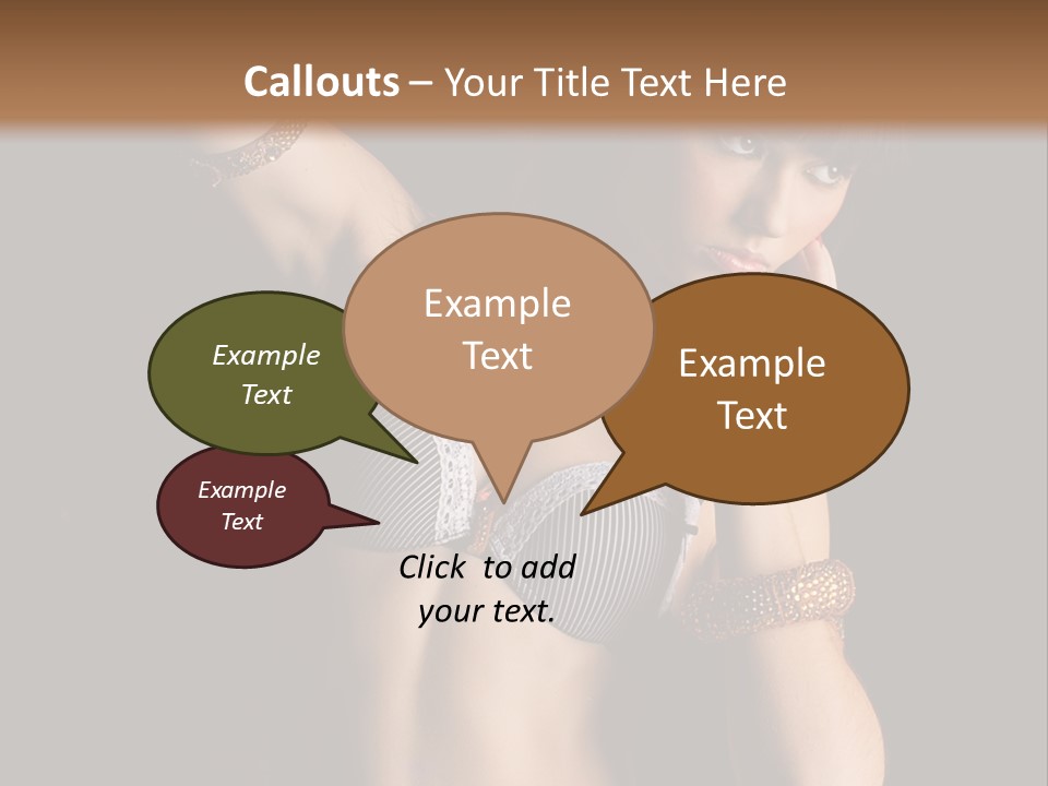 Dj Girl PowerPoint Template