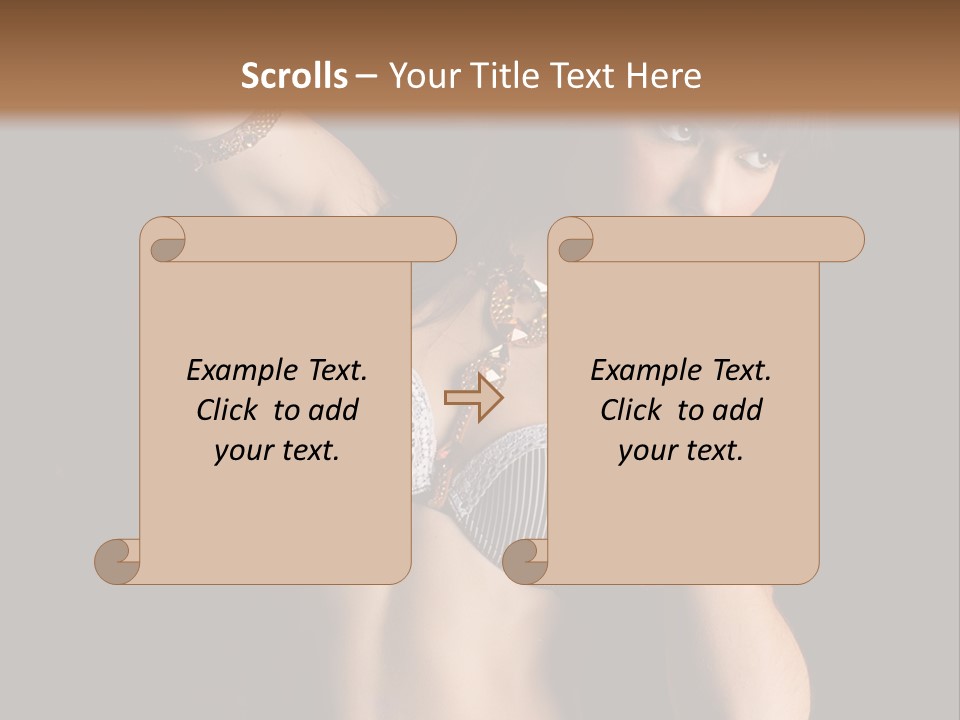 Dj Girl PowerPoint Template