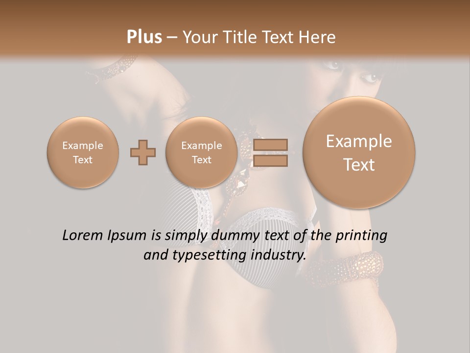 Dj Girl PowerPoint Template