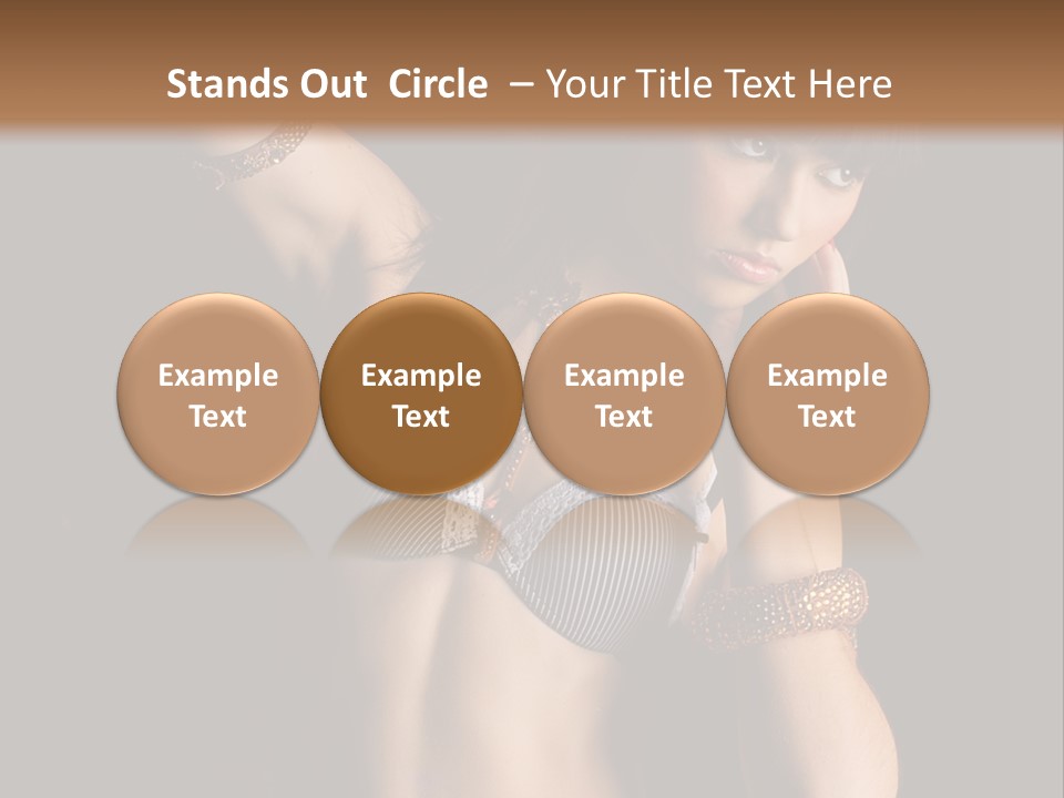 Dj Girl PowerPoint Template