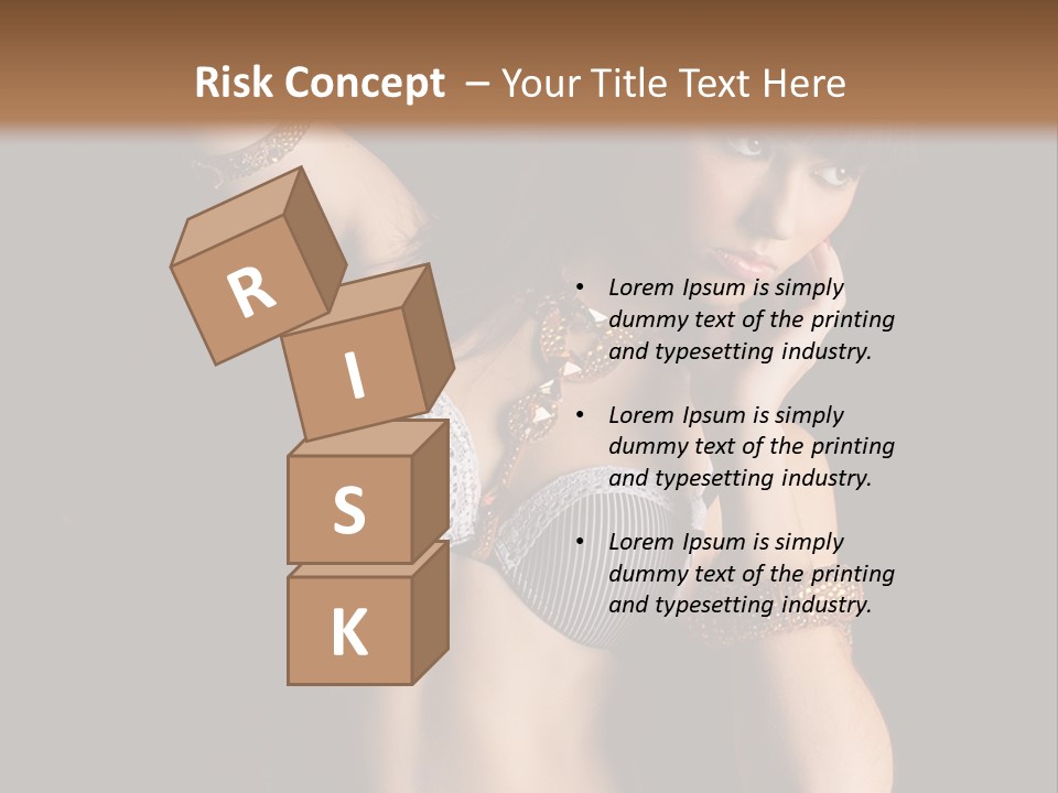 Dj Girl PowerPoint Template