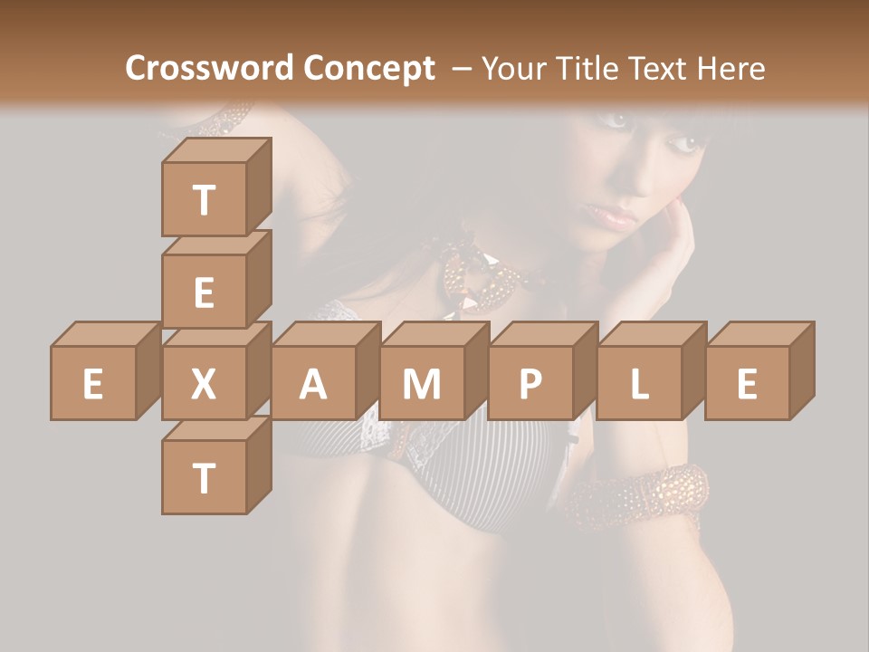 Dj Girl PowerPoint Template