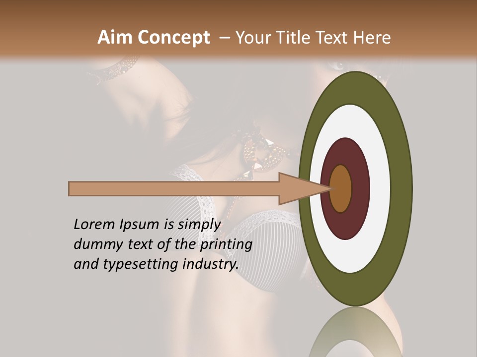 Dj Girl PowerPoint Template