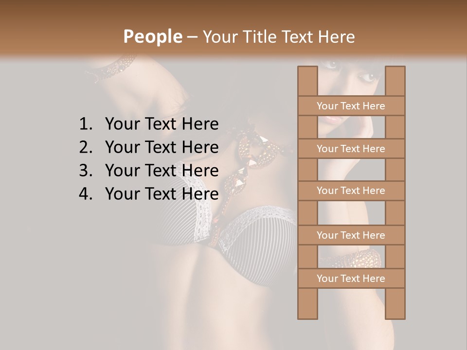 Dj Girl PowerPoint Template