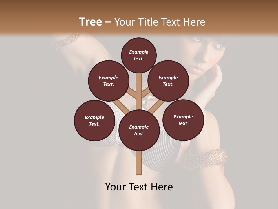 Dj Girl PowerPoint Template