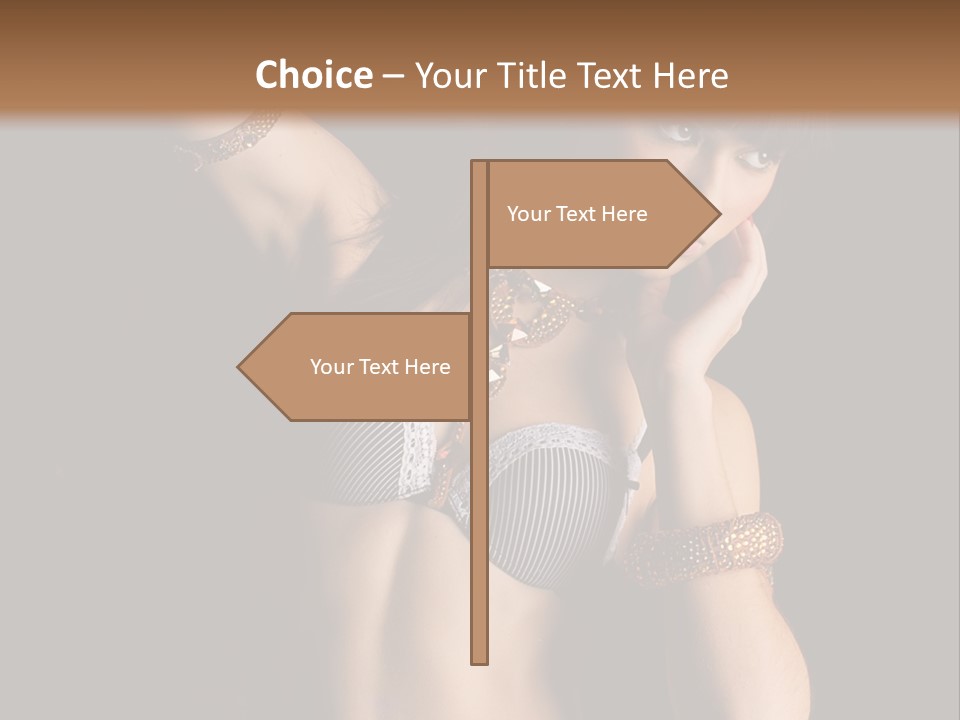 Dj Girl PowerPoint Template