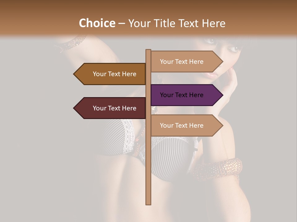 Dj Girl PowerPoint Template