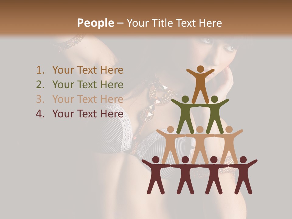 Dj Girl PowerPoint Template