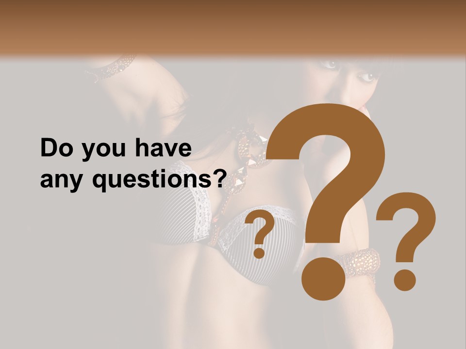 Dj Girl PowerPoint Template