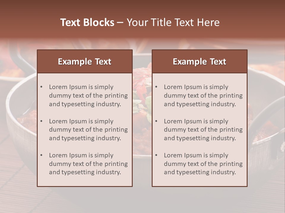 India Food PowerPoint Template