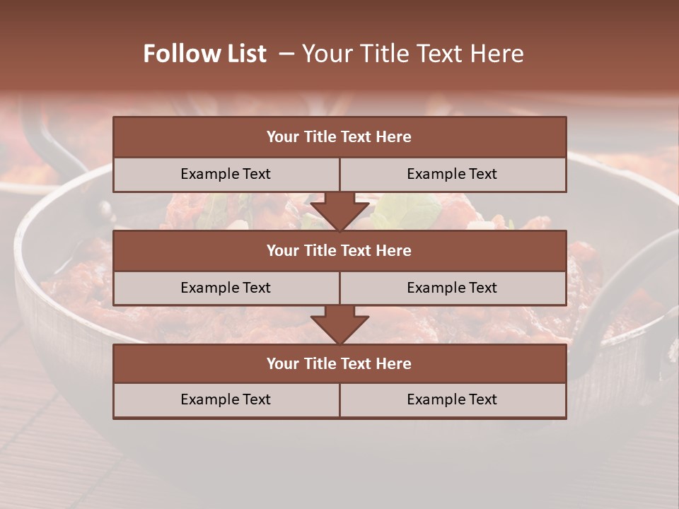India Food PowerPoint Template