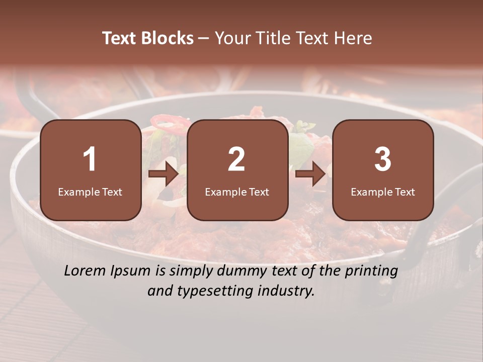 India Food PowerPoint Template