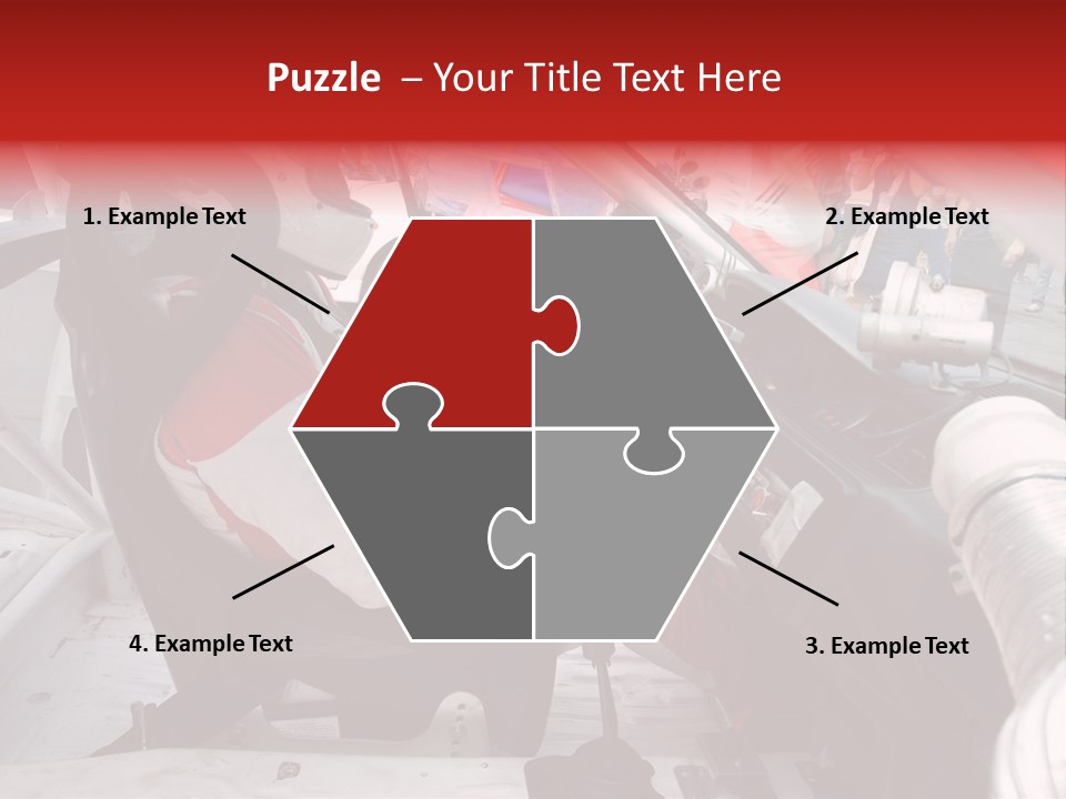 Racing Cars Interior PowerPoint Template