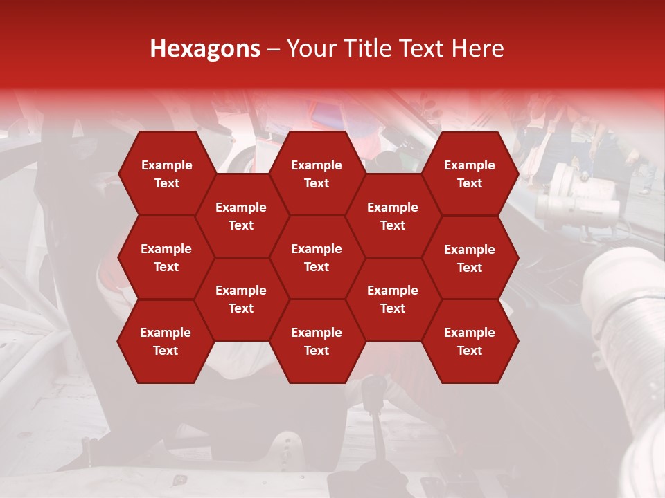 Racing Cars Interior PowerPoint Template