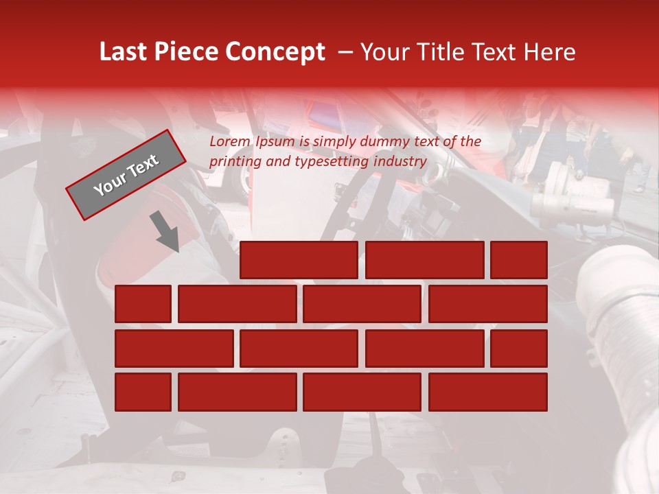 Racing Cars Interior PowerPoint Template