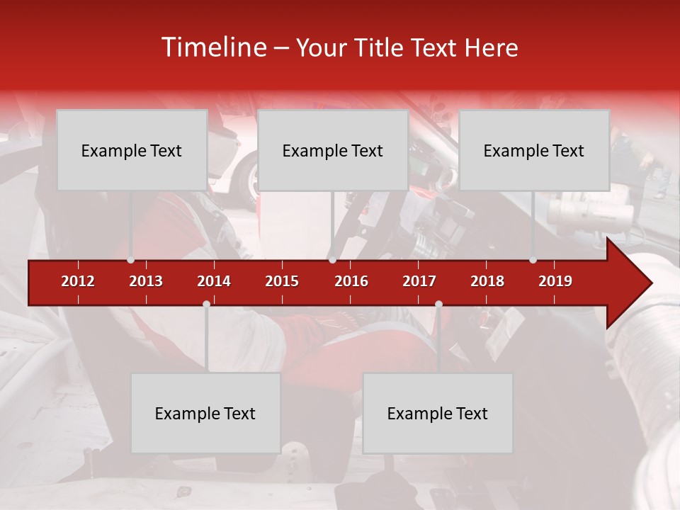 Racing Cars Interior PowerPoint Template