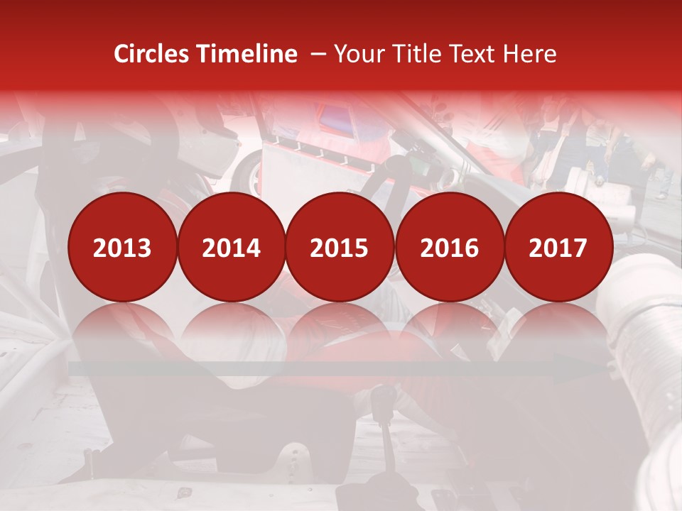 Racing Cars Interior PowerPoint Template