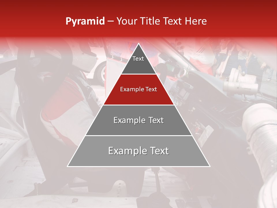 Racing Cars Interior PowerPoint Template