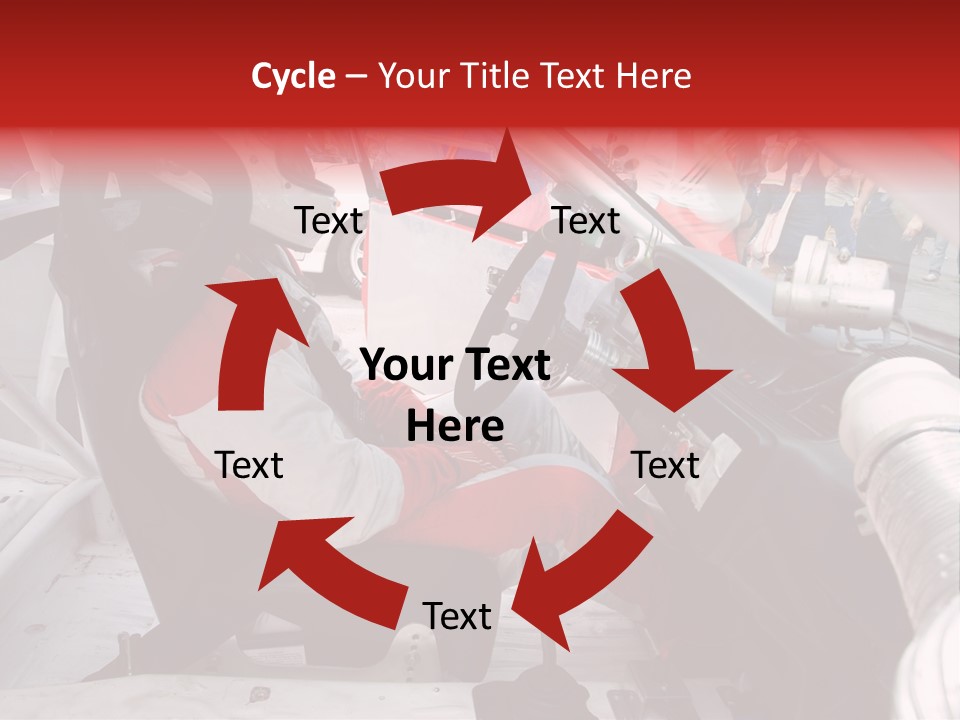 Racing Cars Interior PowerPoint Template