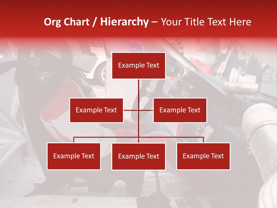 Racing Cars Interior PowerPoint Template